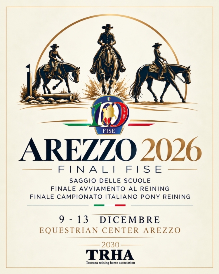 Le Finali FISE 2026 arrivano ad Arezzo: l'organizzazione affidata alla TRHA