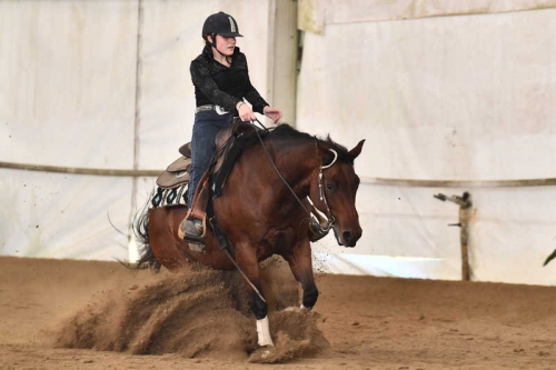 Futurity Toscano e 6 tappa TRHA 2018 - SANTONI CHIARA ANDREA su UNTIL di NISTRI ELENA con score 70,5